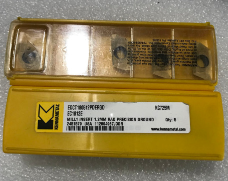 美国肯纳铣刀片EDCT10T308PDERLD KC520M全系列肯纳数控刀片