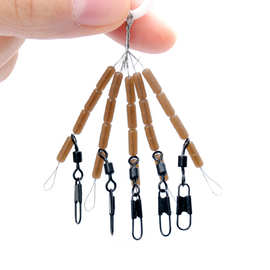 渔具太空豆俄罗斯印尼串15豆硅胶橡胶鱼竿跨境专供钓鱼竿海竿