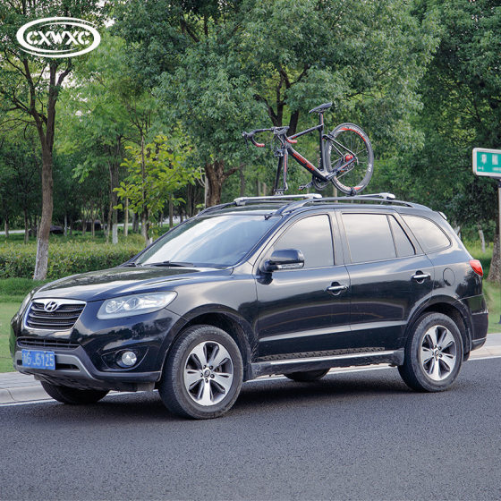 SUV car car roof rack road mountain bike rack vehicle rack front fork quick release fixing clip