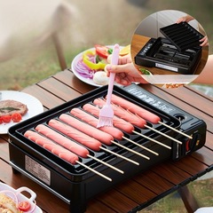 ソーセージ焼き機、デンプンソーセージ焼き機、カセットコンロ、クリスピーソーセージ焼きトレイ、ハムソーセージソーセージ焼きトレイ