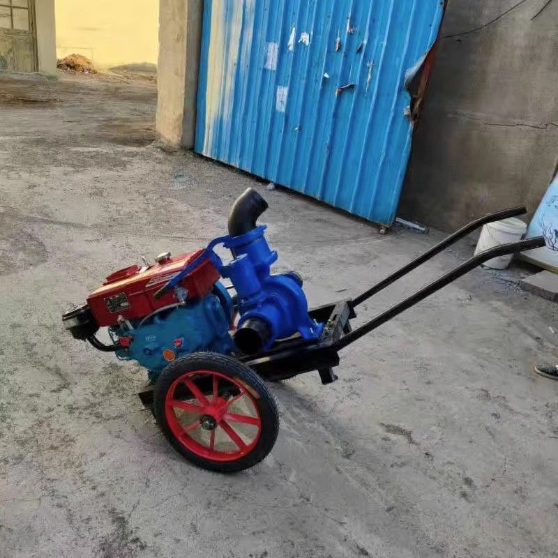 bomba de agua diesel de alta potencia todo en uno bomba centrífuga de alta presión presurización agrícola elevadora bomba de agua para riego de tierras de cultivo