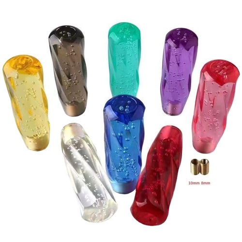 New Twisted Octagonal Shifter Head Single Color Version, Versatile Automotive Shifter Rod, Transmission Lever with Lighting Function