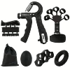 Black set for teaching maths, cloth bag