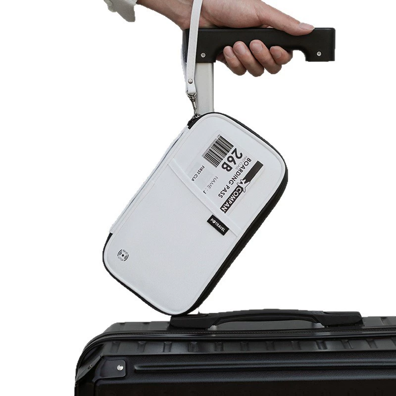 Ручной органайзер для паспорта, водоотталкивающий, с RFID‑защитой, 16″