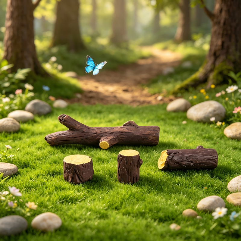 Moss micro-landscape creative artificial tree stump DIY decoration accessories for gardening and farm landscaping Moss micro-landscape creative artificial tree stump DIY decoration accessories for gardening and farm landscaping