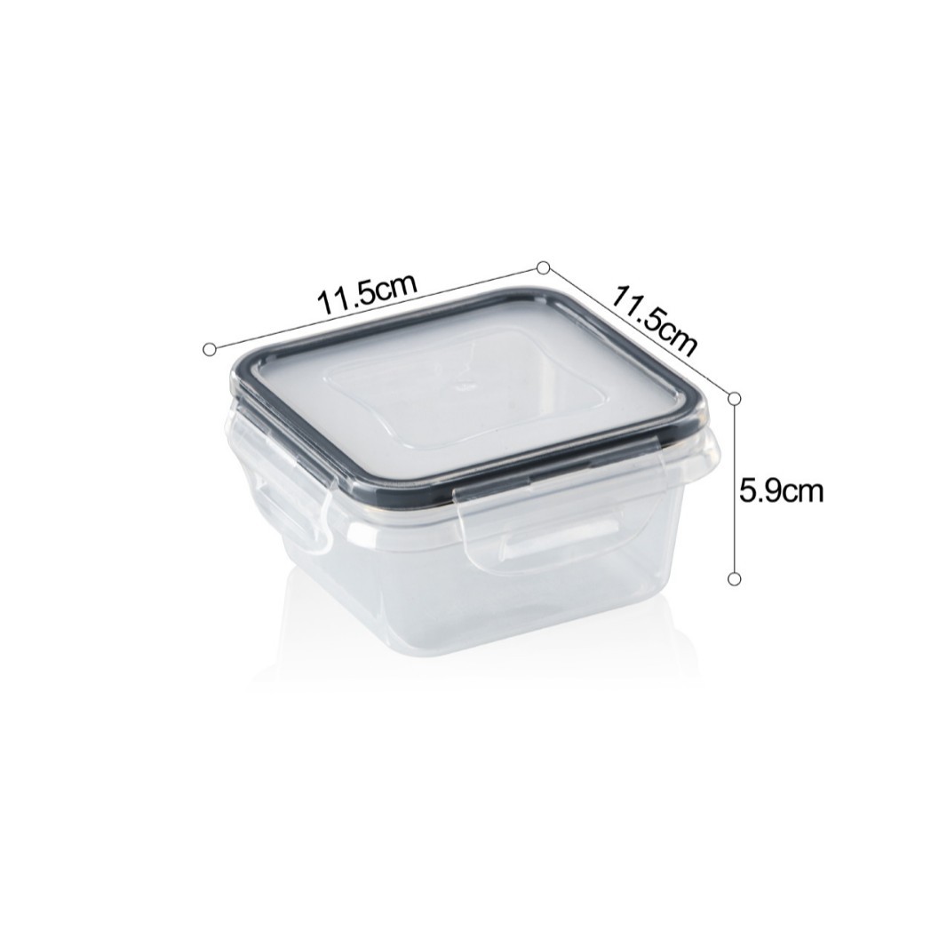 Caja de almacenamiento de juego transfronterizo Tanque sellado de cocina Refrigerador de plástico PP sellado transparente Caja de almacenamiento de alimentos nuevos
