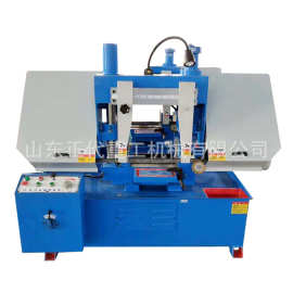 小型双立柱锯床GB4228金属切割带锯床4230卧式锯床G4230 金属带锯