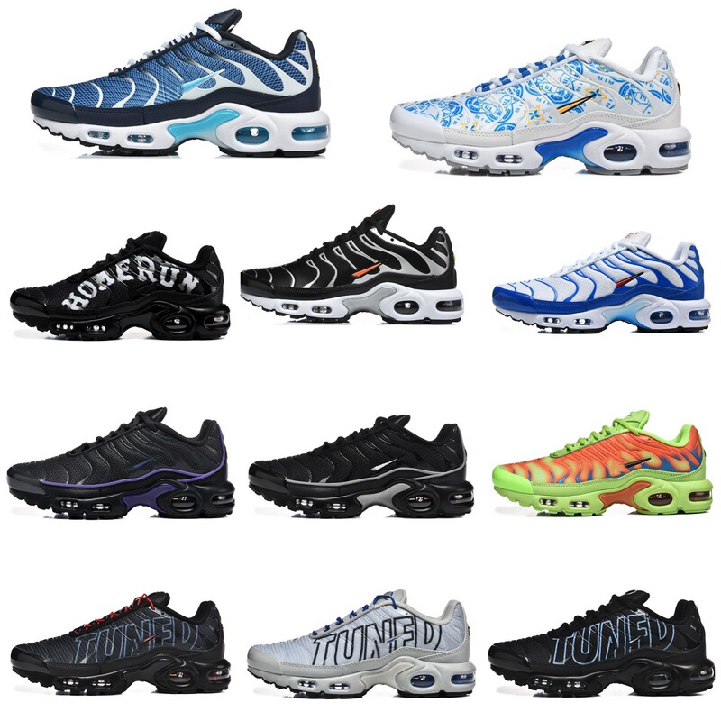 2023 new foreign trade shoes cross-border TN sneaker tie rope air cushion shoes l joint running shoes 40-46 2023 new foreign trade shoes cross-border TN sneaker tie rope air cushion shoes l joint running shoes 40-46