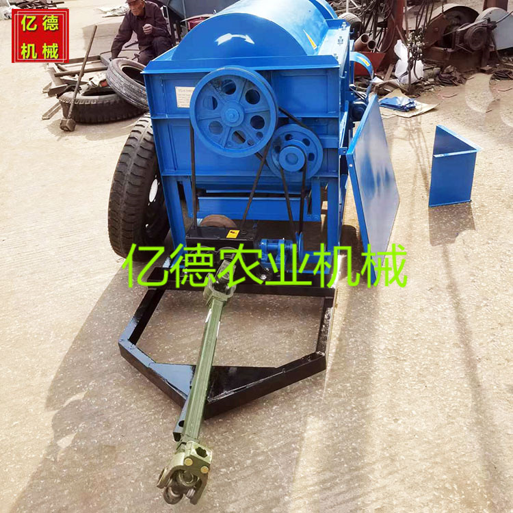 트랙터 판 탈곡기