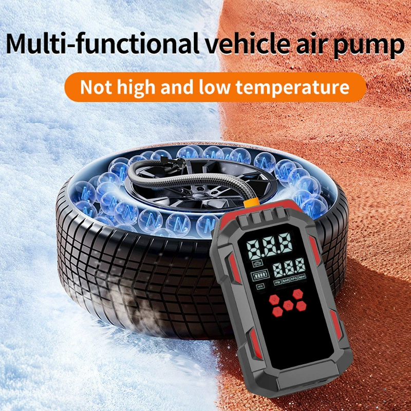 Автомобильный надувной насос запускает все в одном блоке питания