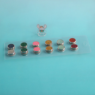 Cross-border special for glitter powder oil drop smooth surface strong magnetic clothing fixed with the Middle East ethnic wind magnetic suction strong magnetic silk towel buckle