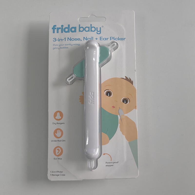 Nose Frida 3-in-1 ベビー耳かき、爪切り、鼻くそかきの 3 つの機能が 1 つになったもの|undefined