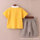Chinese Style Children's Clothing Boy's Tang Suit Big Children's Ancient Costume Hanfu Baby's Short Sleeve Summer Cotton Linen Two-piece Costume