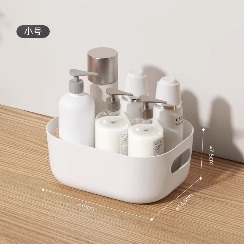 Aufbewahrungsbox Schminktisch-Organizer Aufbewahrungsbehälter Aufbewahrungskorb Kunststoff Snack Haushalt Küche Aufbewahrungsbox