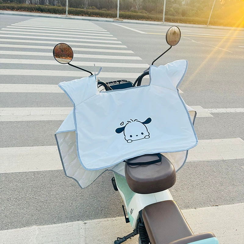 Windproof summer thin waterproof electric car, sun protection
