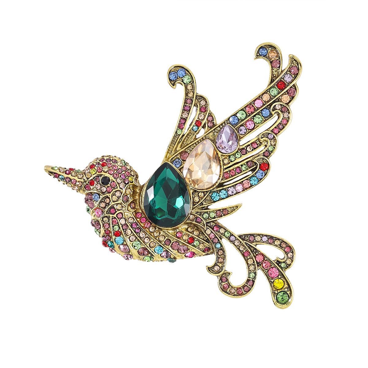 Spilla a forma di farfalla elegante accessorio moda per donna_voghion.com