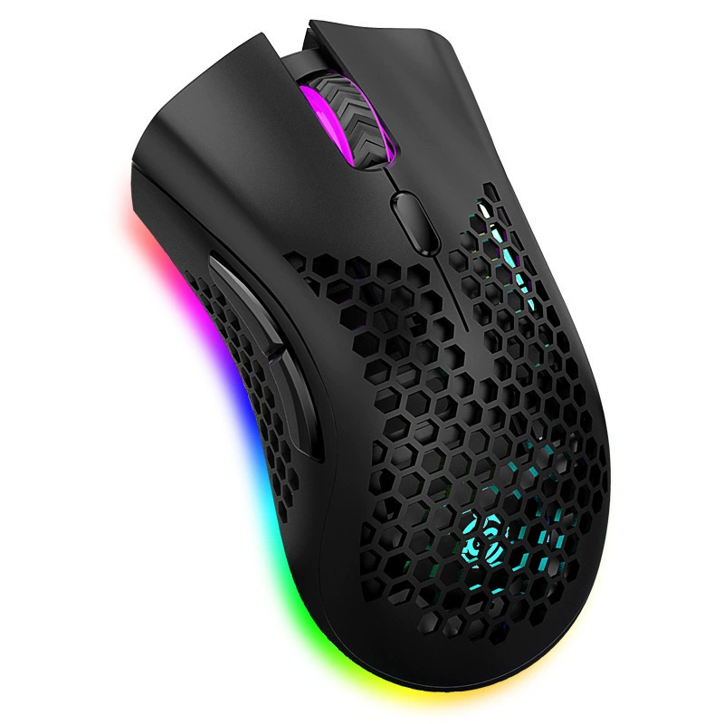 Viper BM600 беспроводная Bluetooth двойного mold形 мышь легкая, полая, RGB, легкая зарядка, игровая мышь