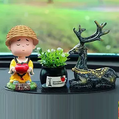 Car ornaments Little Monk Decoration