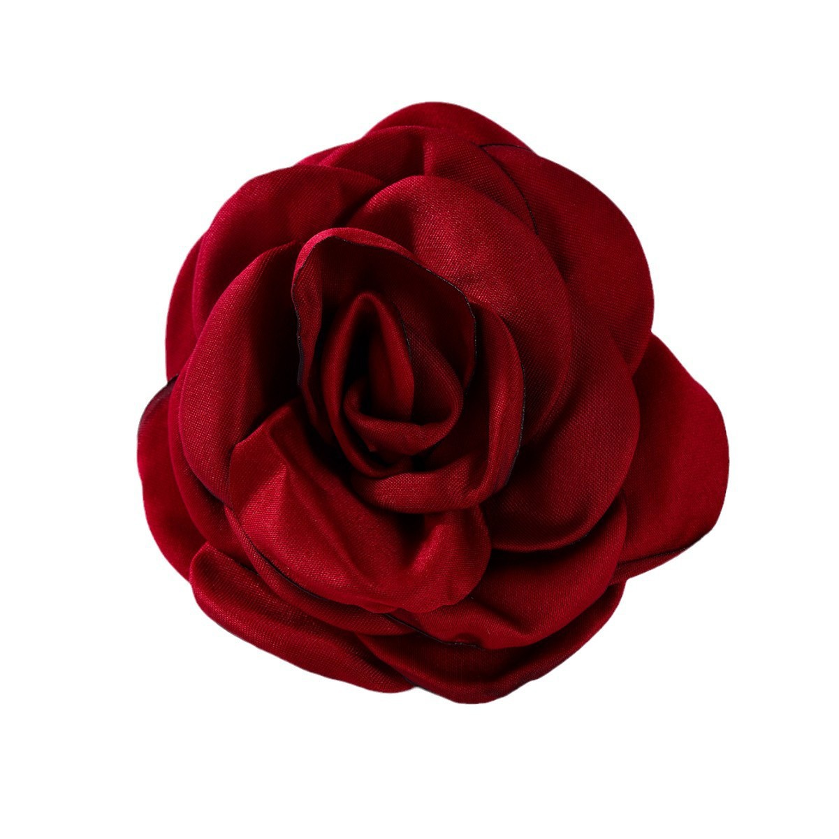 Kamelien Brosche Für Damen Handgefertigte Blumen Anstecknadel_voghion.com
