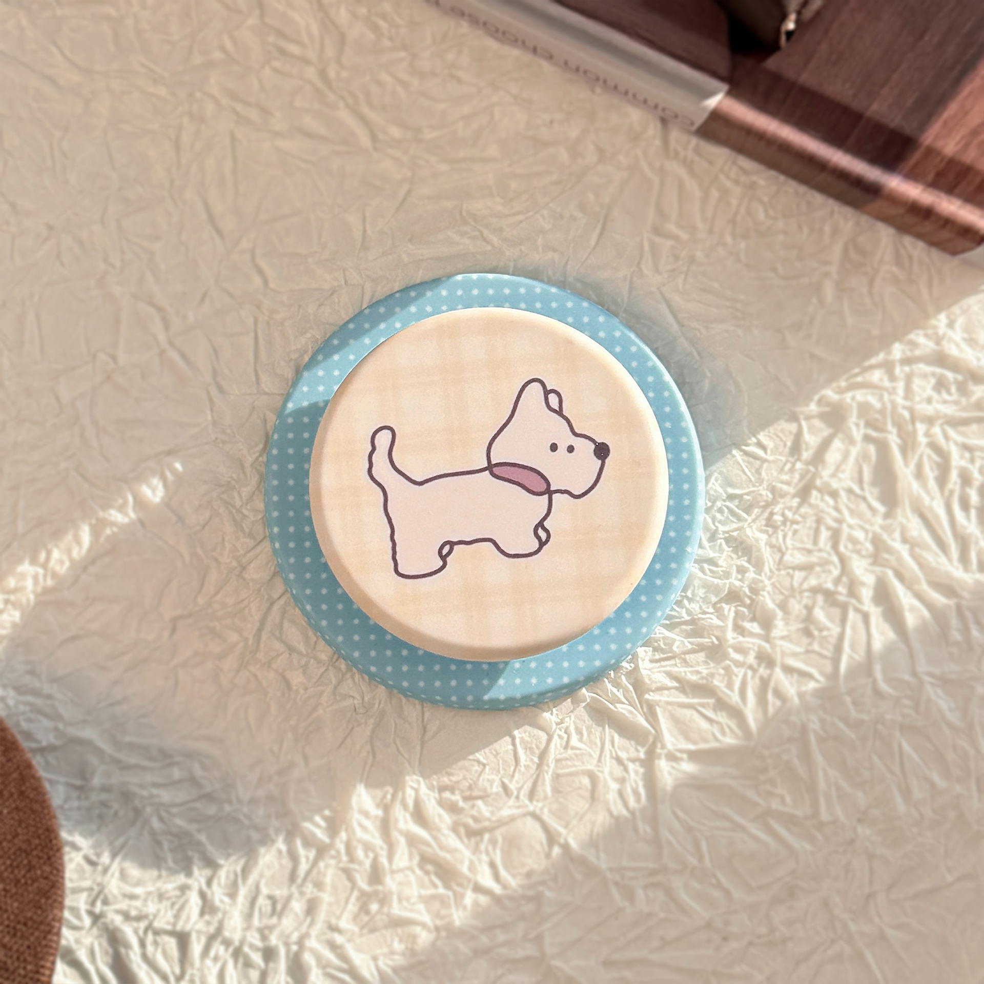 Colores de contraste para cachorros de cuadrillas Magsafe succión de soporte de airbags de película para teléfonos móviles telescópicos dibujos animados portátiles