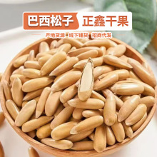 巴西松子新货500g大颗粒薄壳易剥原味松子休闲美味手剥松子坚果