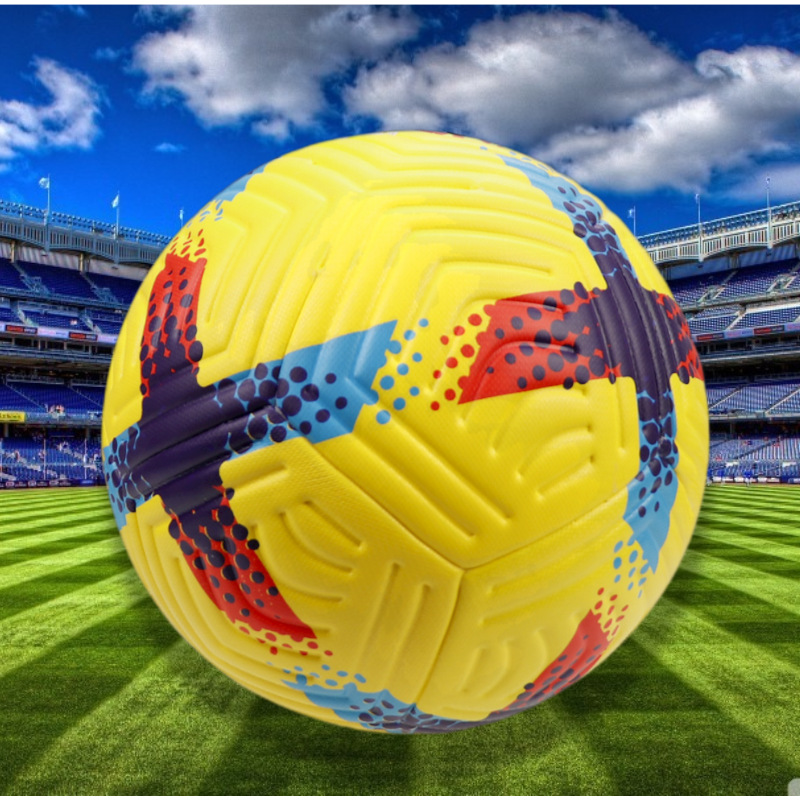 Comercio electrónico transfronterizo dedicado a la Copa del Mundo No. 5 fútbol PU juego de cuero entrenamiento fútbol al por mayor Footballs