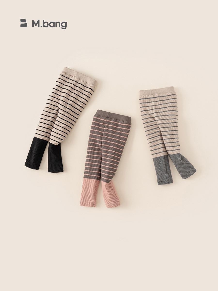 Yoobao ropa infantil niñas leggings caliente 2025 nuevo otoño y invierno de color extranjero para niños más pantalones de terciopelo