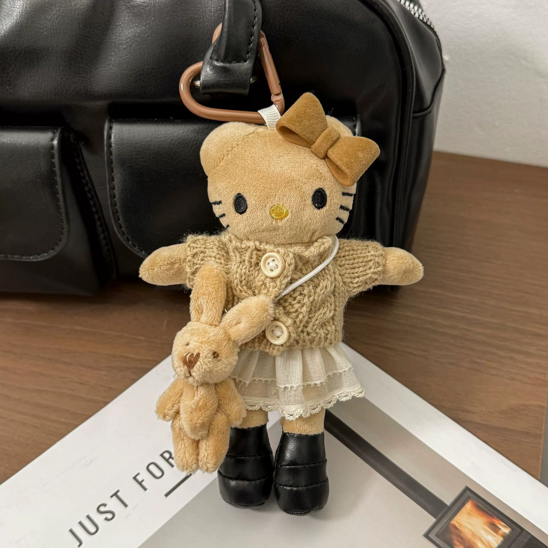 Genuine plush pendant, doll, keychain, DIY