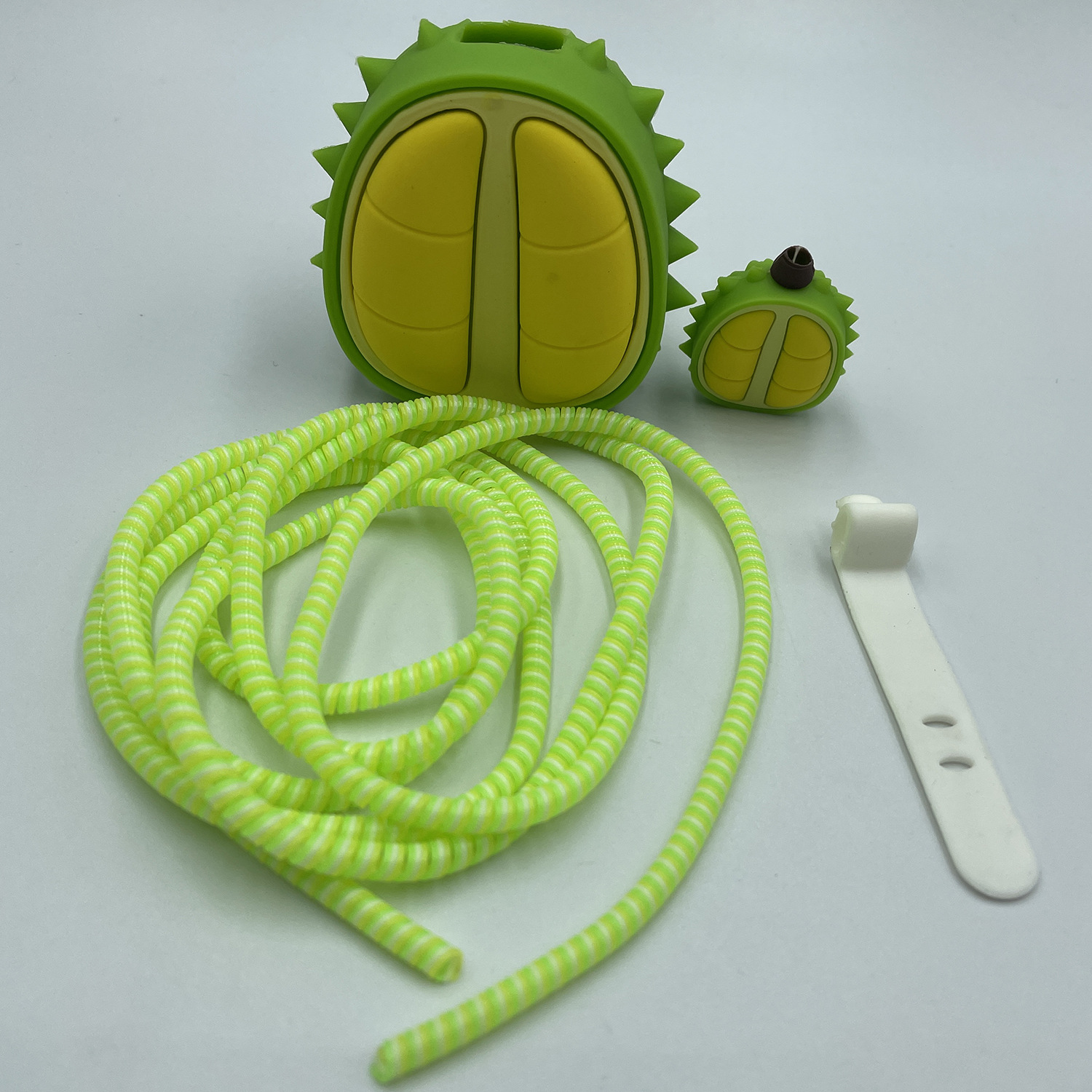 Nuevo cable de datos de dibujos animados cubierta protectora adecuado para Apple carga rápida cabeza 18/20W carga cabeza cubierta protectora Winder