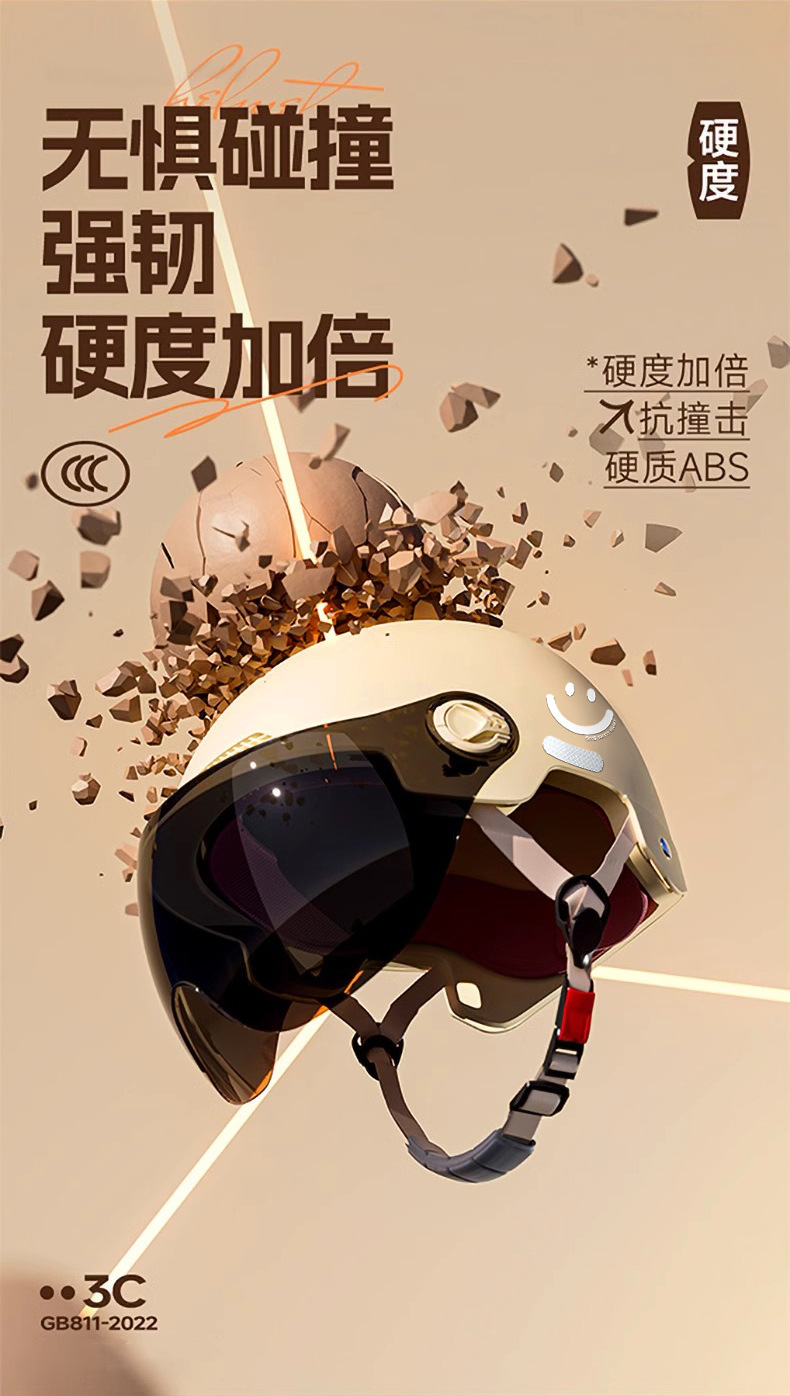 Suitable for New National Standard 3C Certified Electric Vehicle Helmets for Men and Women, Battery Motorcycle Helmets, Kidsren's Sun Protection for All Seasons