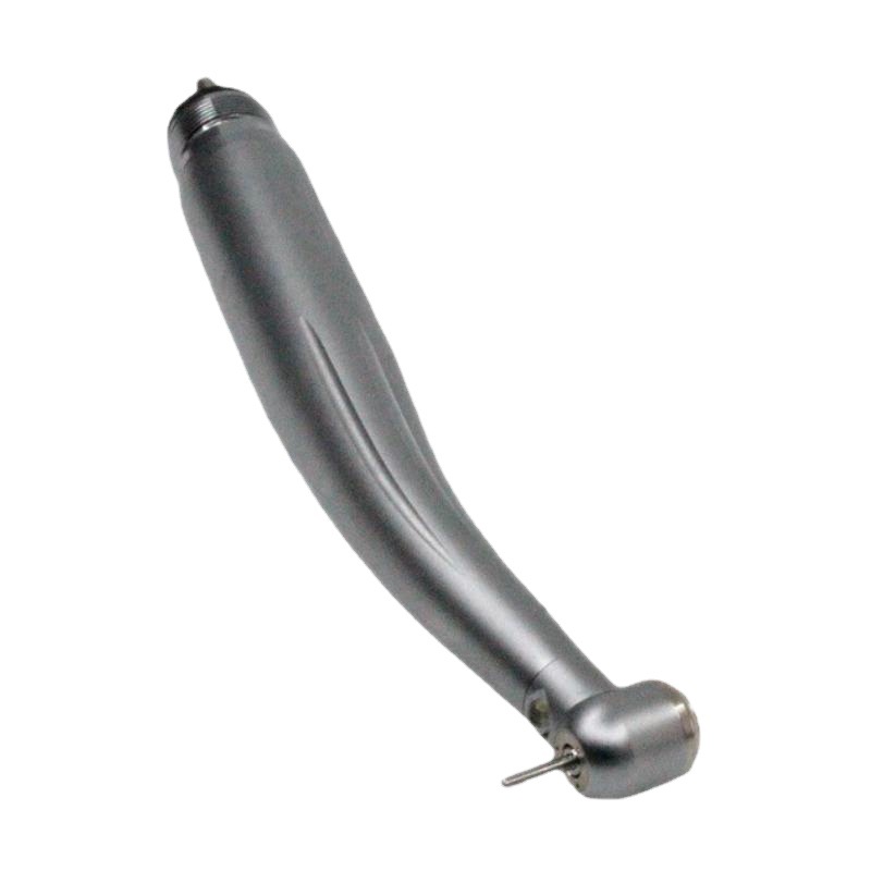 Turbina dental de alta velocidad con luz, extractor de agujas, tipo pulsador, pulverización de tres puntos de 4 orificios, protección de encías, antibacteriana