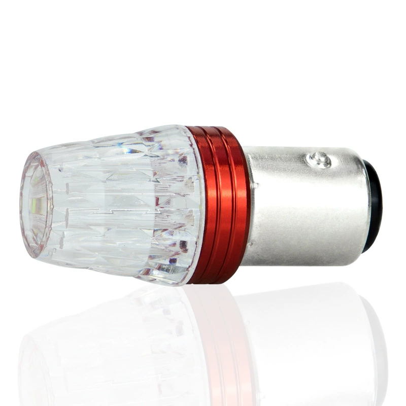 Auto motorcycle brake light burst 1157 RGB car LED 3030 high bright brake light 9smd