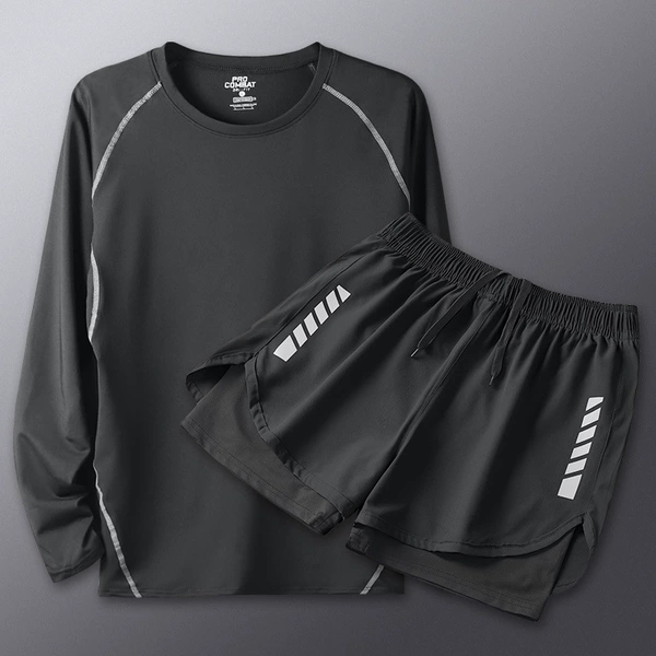 Set, quick dry breathable long-sleeve