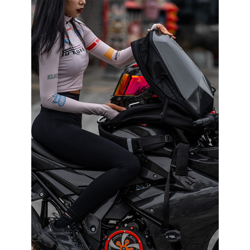 Devil Race Outdoor Sports Large Capacity Motorcycle Backpack Commuting Cycling Helmet Backpack Motorcycle Saddle Bag Devil Race Outdoor Sports Large Capacity Motorcycle Backpack Commuting Cycling Helmet Backpack Motorcycle Saddle Bag