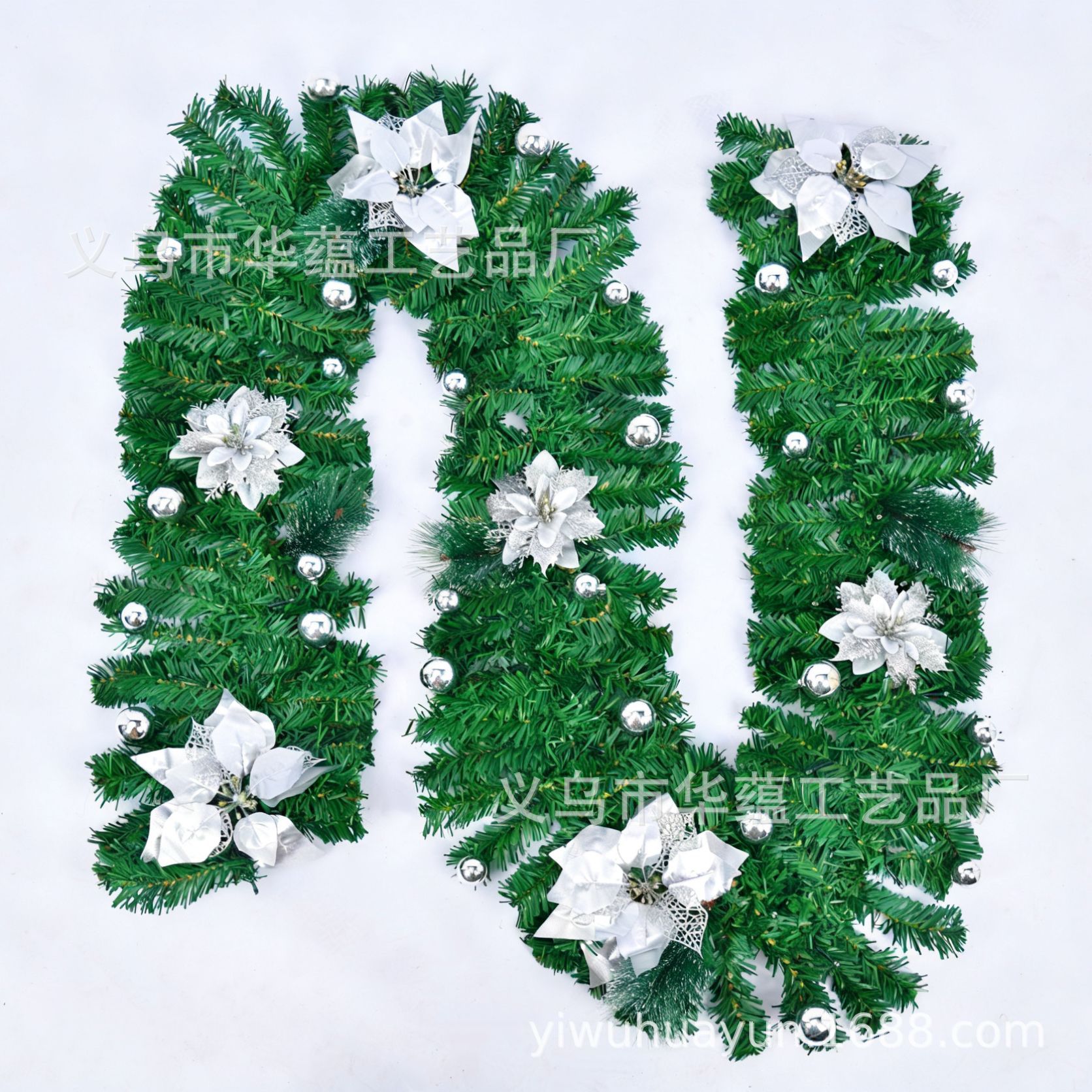 Navidad transfronteriza vines guirlandas de imitación vines Navidad 2.7m PVC decoración de árbol de Navidad
