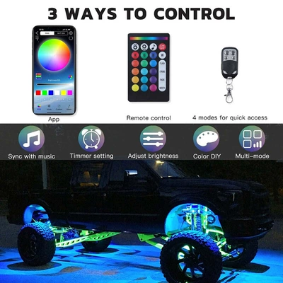 RGB chassis light colorful app, Other lights