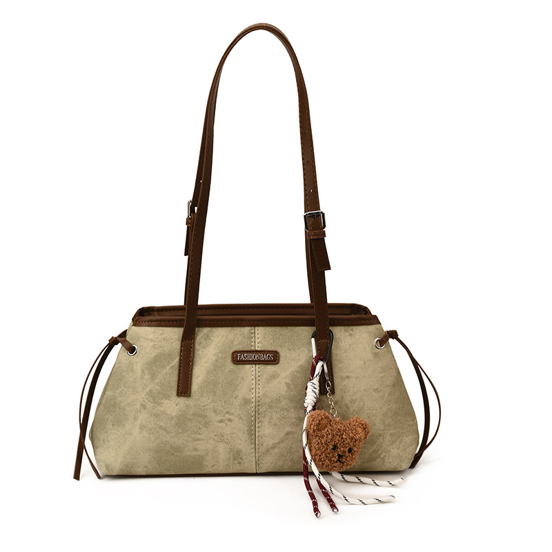 Bolso de mano de alto valor facial para mujeres 2025, invierno nuevo estilo de moda retro estilo de viaje bolso de hombro casual bolso inferior image 9