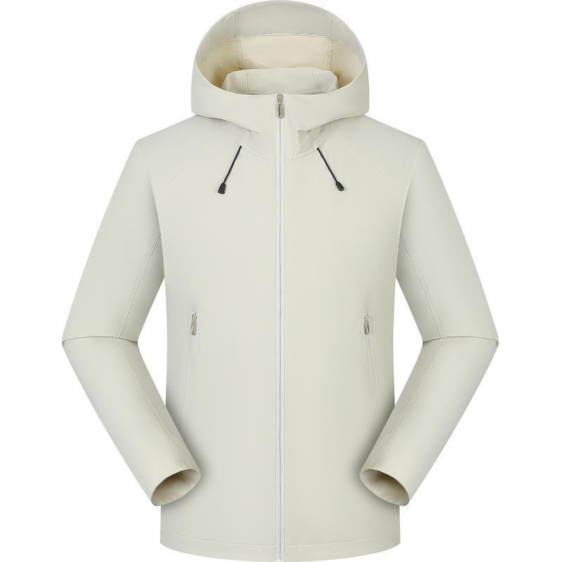 Source manufacturer customizes hunting and travel hooded stand-up collar softshell jackets with custom logo, thin, waterproof, and stain-resistant casual wear