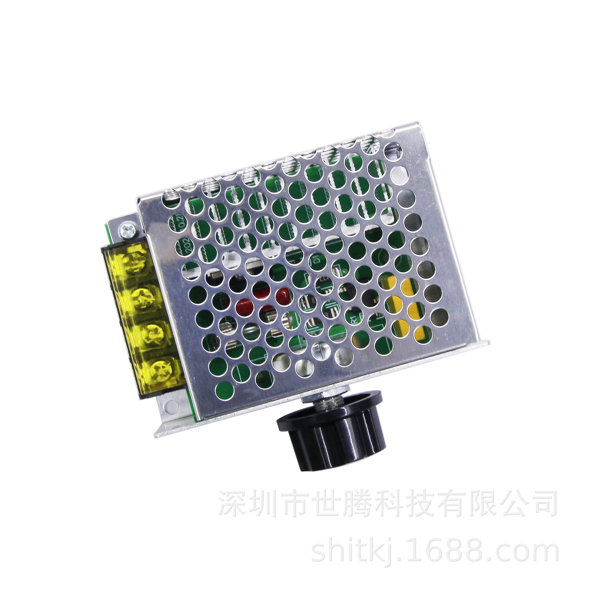 4000 Вт мощный тиристорный цифровой регулятор напряжения, регулирование скорости затемнения, контроль температуры с страховым корпусом