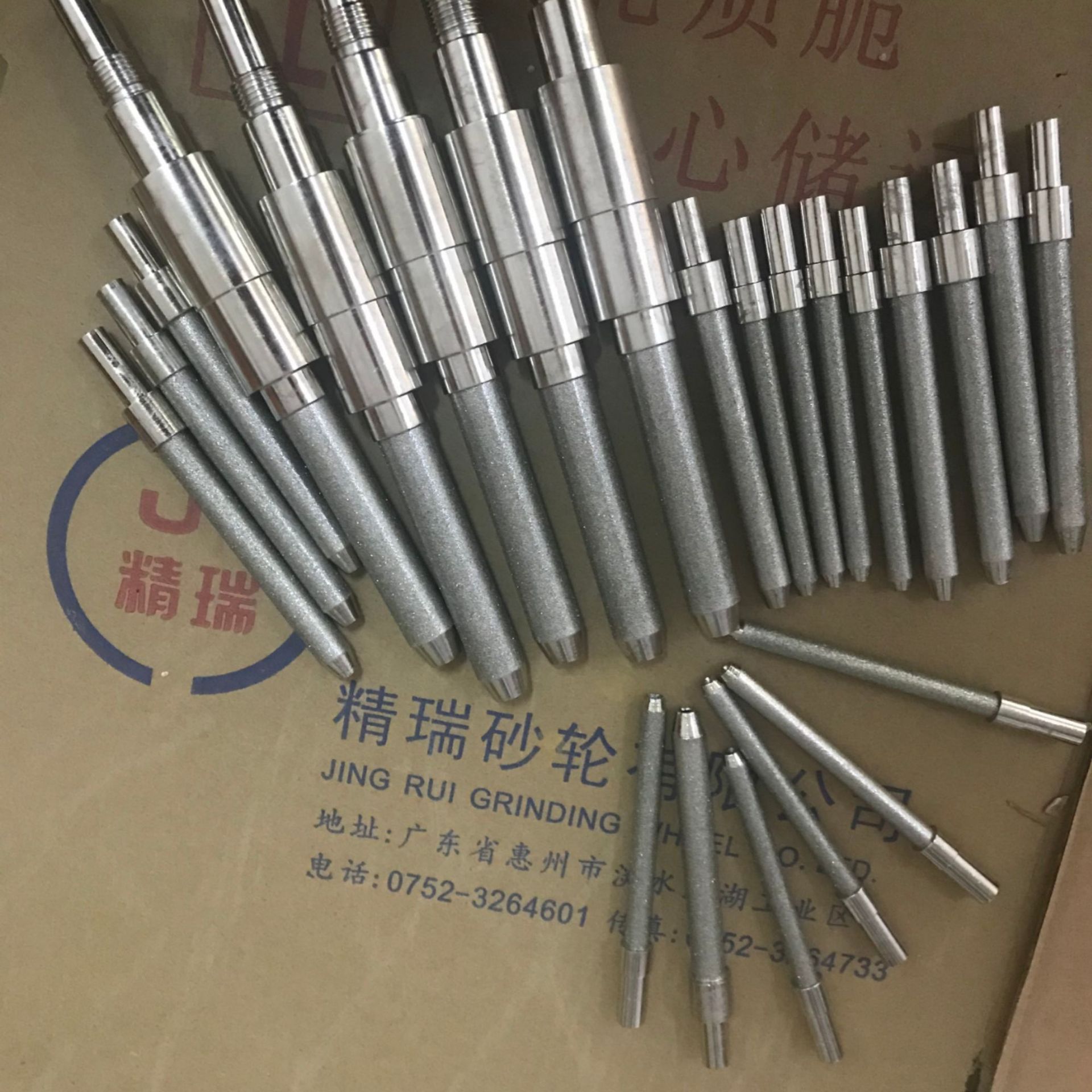 厂家直销金刚石砂电镀磨头锋利耐磨切削力好颗粒均匀