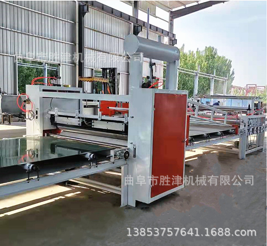 变频调速涂胶贴面机 PET热熔胶覆膜机 板材平板覆膜机厂家批发