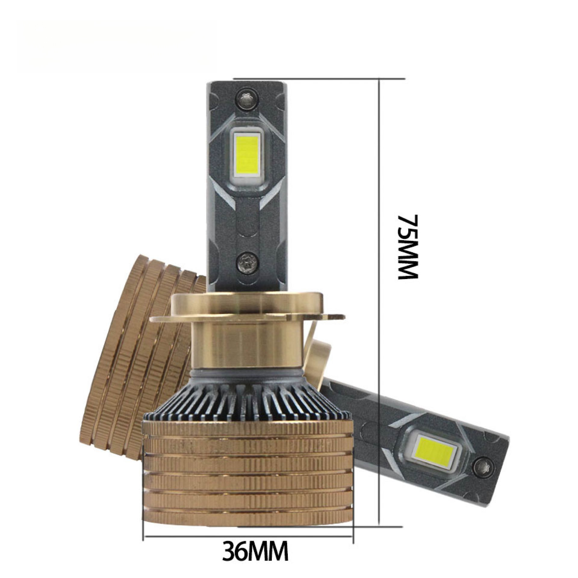 Nuevo modelo 2026 T8, faros LED inteligentes ultrabrillantes para automóvil, de alta potencia 110W, modificados H11H79005, gran venta.