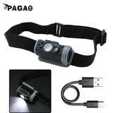 Плавательный початок Наружный велосипедный свет USB Зарядка Ночная заряд