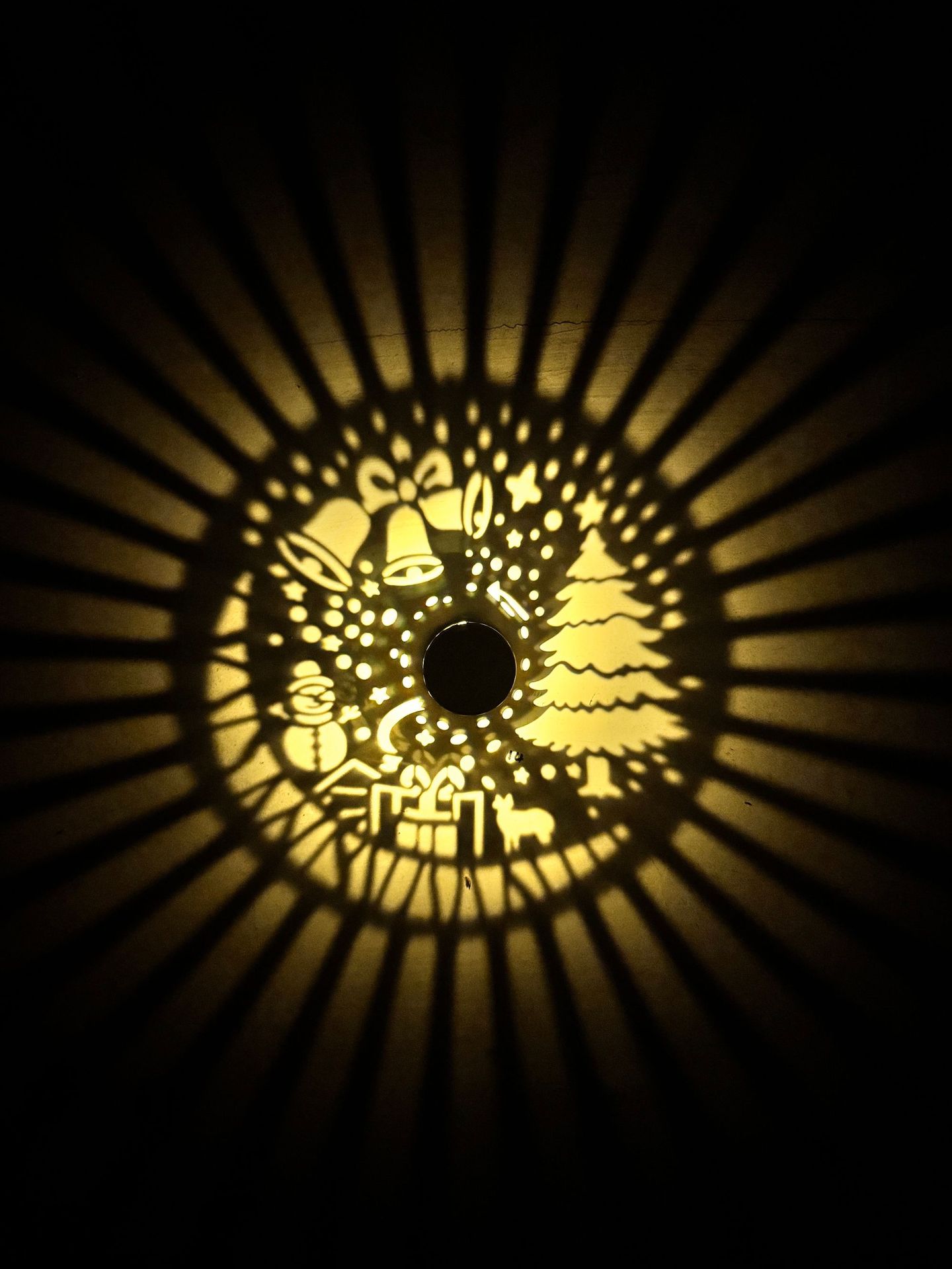 Luz solar transfronteriza Mandala lámpara de pared exterior lámpara de pared jardín lámpara de proyección lámpara decorativa lámpara de atmósfera