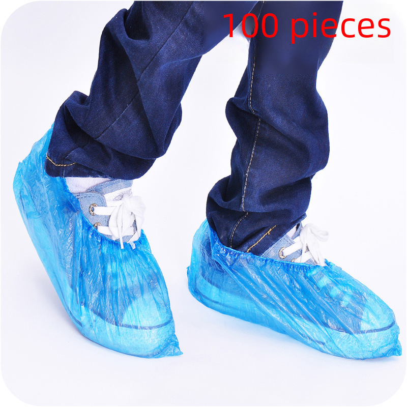 One -time thickened PE plastic shoe case dustproof waterproof shoe…