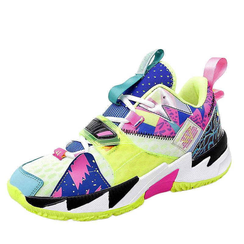 Zapatillas de Baloncesto de Caña Alta para Jóvenes con Suela de Caucho, Transpirable, para Deportes y Uso Casual