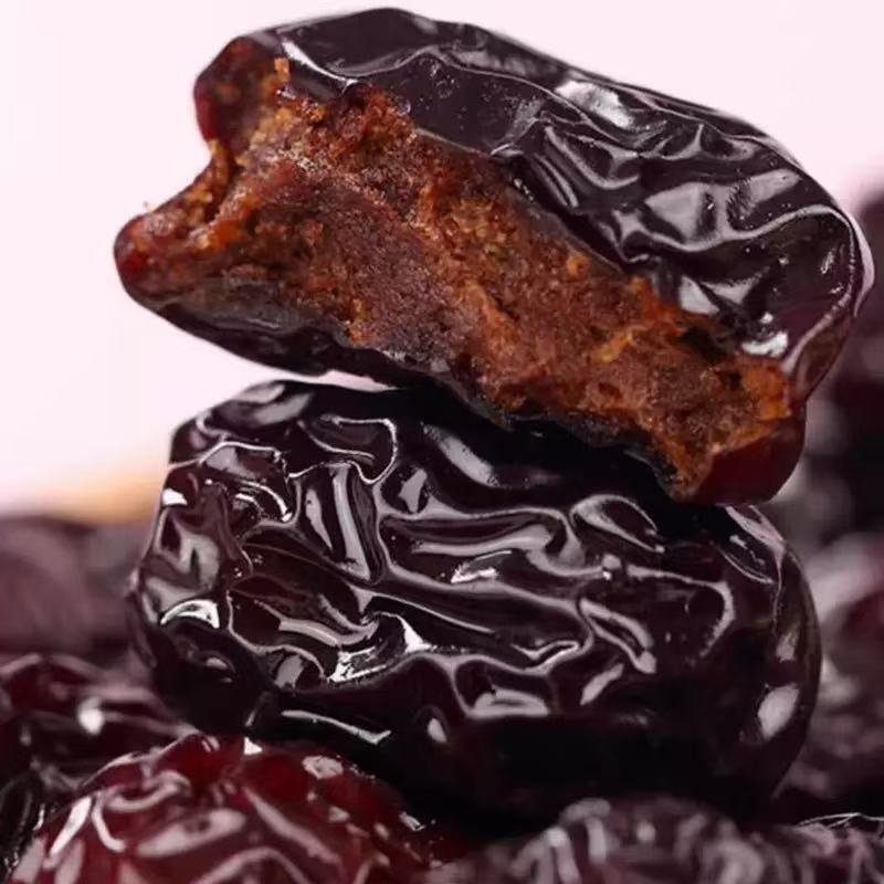 Three-Steam Three-Sun Dried Red Dates (Ziziphus jujuba) — Ruoqiang Jujube 500g specifications