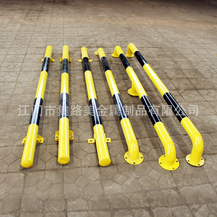 钢管挡车器U型护栏停车位阻车器定位防撞栏杆挡车杆汽车位限位器