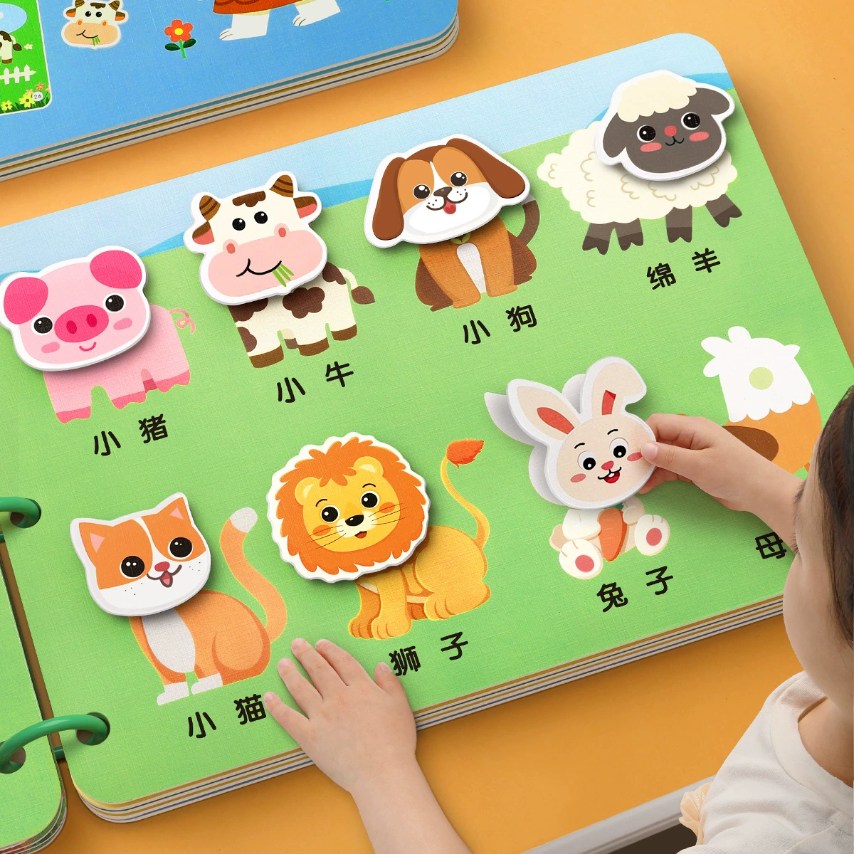 Рваные книги Младенцы Рваные книги, наклеенные тихими книгами, детское раннее образование, когнитивная липучка, детская развивающая игрушка