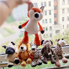 Forest animal doll plush toy elephant monkey tiger lion giraffe children gift pillow doll